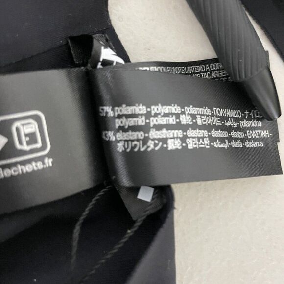 Zara Womens Jumpsuit M Black Sleeveless Skinny Stretch Performance 1355/513 NWT - Picture 10 of 16